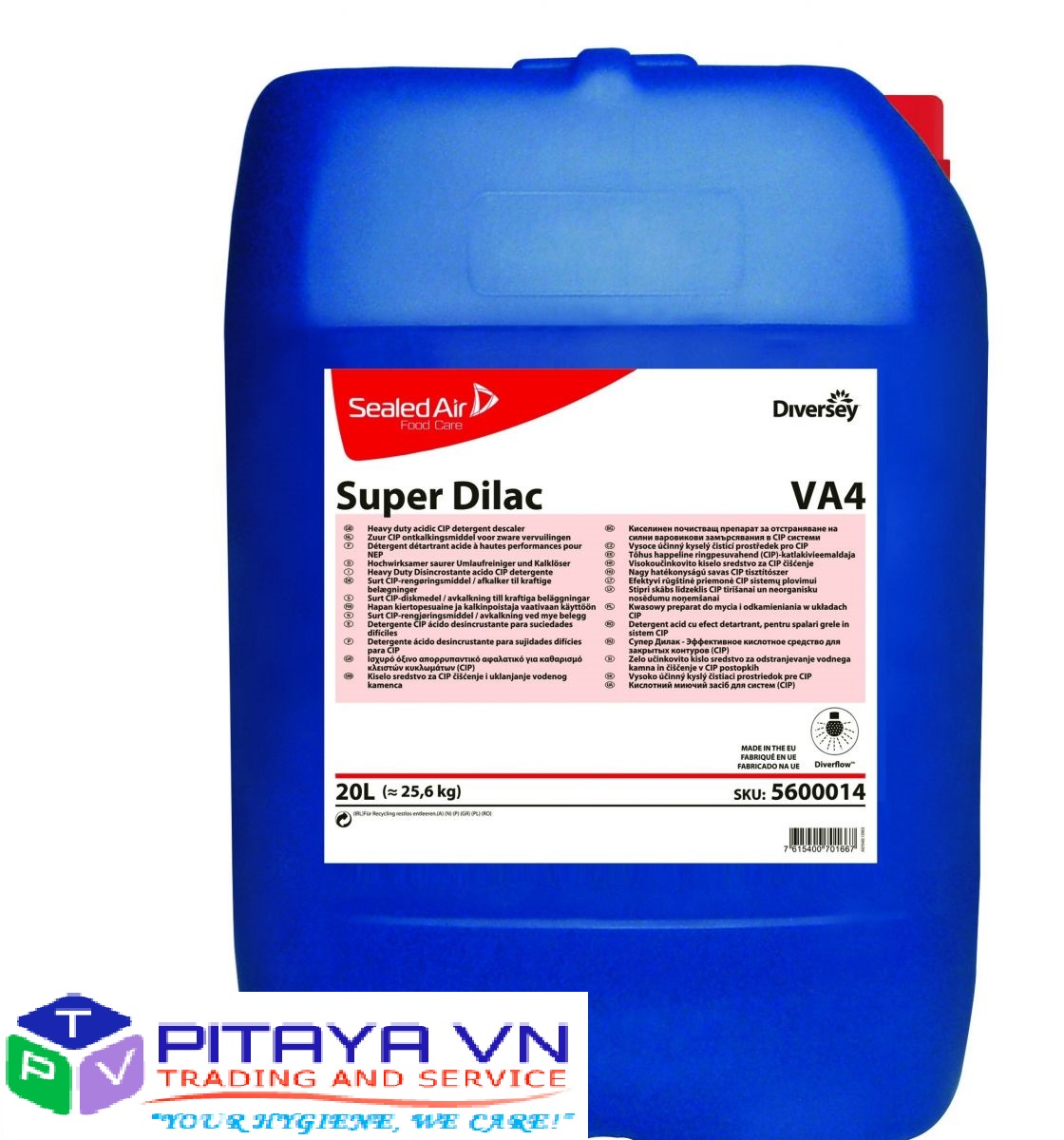 DIVERSEY DILAC VA4 Hóa Chất Thương Hiệu TAPCHEM